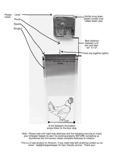 Automatic Chicken Coop Door Opener - Cheeper Keeper